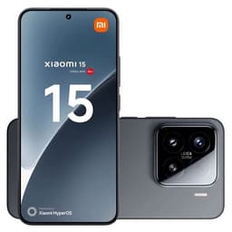 Xiaomi 15 - 5G smartphone - double SIM - RAM 12 Go / Mémoire interne 256 Go - écran OEL - 6.36" - 2670 x 1200 pixels (120 Hz) - 3 x caméras arrière 50 MP, 50 MP, 50 MP - front camera 32 MP - noir