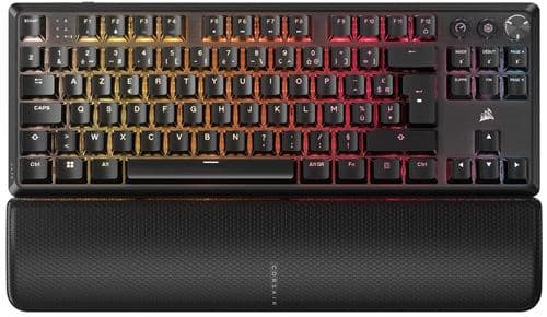 Clavier gaming mécanique Azerty sans fil Corsair K70 Core TKL Wireless Noir