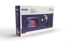 Pack Tablette Tactile Acer Iconia Tab P11 11" Wi-Fi 128 Go Noir + Housse de protection + Ecouteurs sans fil