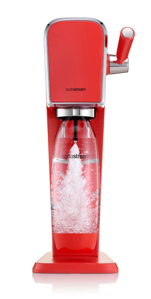 Machine à soda et eau gazeuse Sodastream Art Mandarine Rouge Edition limitée