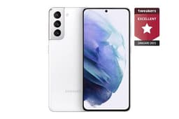 Samsung Galaxy S21 5G - 5G smartphone - double SIM - RAM 8 Go / Mémoire interne 128 Go - écran OEL - 6.2" - 2400 x 1080 pixels (120 Hz) - 3 x caméras arrière 12 MP, 12 MP, 64 MP - front camera 10 MP - blanc fantôme