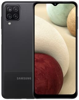 Samsung Galaxy A12 - 4G smartphone - double SIM - RAM 4 Go / Mémoire interne 128 Go - microSD slot - Écran LCD - 6.5" - 1600 x 720 pixels - 4x caméras arrière 48 MP, 5 MP, 2 MP, 2 MP - front camera 8 MP - noir