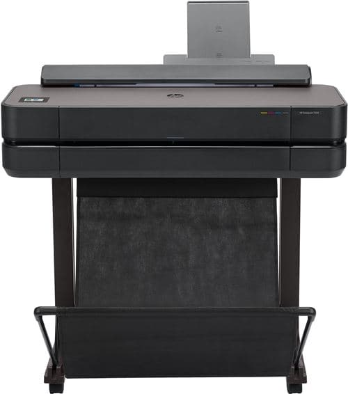 HP DesignJet T650 - 24" imprimante grand format - couleur - jet d'encre - Rouleau A1 (61 cm x 91,4 m) - 2 400 x 1 200 ppp - jusqu'à 0.43 min/page (mono) / jusqu'à 0.43 min/page (couleur) - capacité : 1 inclinaison - Gigabit LAN, USB 2.0, Wi-Fi(n) - out