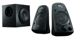 Système de haut-parleurs avec caisson de basses Logitech Z623 pour PC Noir