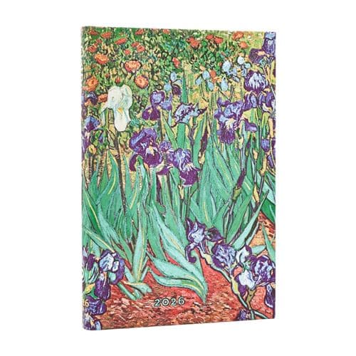 Agenda civil Paperblanks 2026 Iris de Van Gogh Mini Vertical