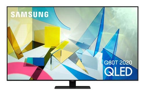 TV Samsung 55Q80T 55" QLED 4K UHD Smart TV Gris charbon