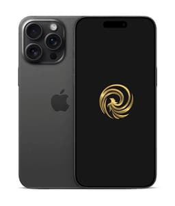 Apple iPhone 15 Pro Max 6,7" 5G Double SIM 256 Go Noir Reconditionné Grade A Reborn