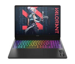 PC portable gaming HP Omen Max 16-ak0002nf 16" WQXGA 240 Hz AMD Ryzen™ AI 7 32 Go RAM 1 To SSD Nvidia GeForce RTX 5070 Ti Noir céleste