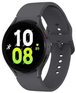 Samsung Galaxy Watch5 - 44 mm - graphite - montre intelligente avec bande sport - affichage 1.4" - 16 Go - NFC, Wi-Fi, Bluetooth - 33.5 g