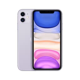 Apple iPhone 11 - 4G smartphone - double SIM / Mémoire interne 256 Go - Écran LCD - 6.1" - 1792 x 828 pixels - 2x caméras arrière 12 MP, 12 MP - front camera 12 MP - violet