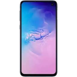 Samsung Galaxy S10e (Unlocked) - 4G smartphone - RAM 6 Go / Mémoire interne 128 Go - microSD slot - écran OEL - 5.8" - 2280 x 1080 pixels - 2x caméras arrière 12 MP, 16 MP - front camera 10 MP - déverrouillé - bleu prisme