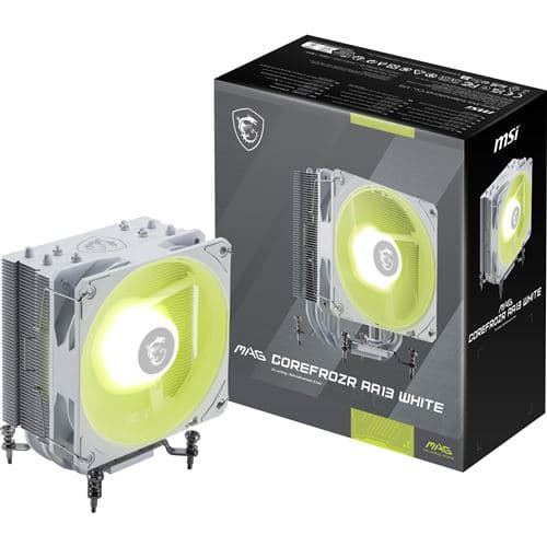 Ventilateur Processeur MSI MAG COREFROZR AA13 ARGB 120 mm Blanc