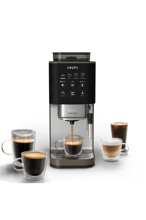 Expresso broyeur Krups SA403BE0 Coffee Crush Expérience Taupe