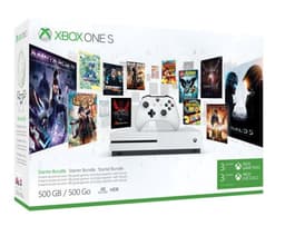 Pack Console Microsoft Xbox One S 500 Go + Game Pass 3 Mois + Live Gold 3 Mois