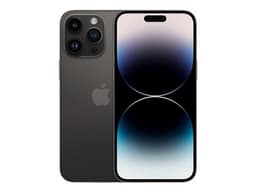 Apple iPhone 14 Pro Max - 5G smartphone - double SIM / Mémoire interne 256 Go - écran OEL - 6.7" - 2796 x 1290 pixels (120 Hz) - 3 x caméras arrière 48 MP, 12 MP, 12 MP - front camera 12 MP - noir spatial