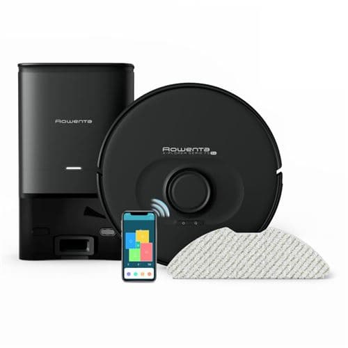 Aspirateur robot avec station de vidage Rowenta X-PLORER Serie 75 S RR8595WH Noir