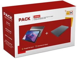 Pack Tab Lenovo M10 FHD 10.1’’ Unisoc T610 Octa-Core 4 Go RAM 64 Go SSD + Coque de protection Gris