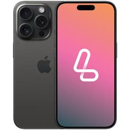 Apple iPhone 15 Pro 6,1" 5G eSIM 128 Go Noir Reconditionné Grade A Largo