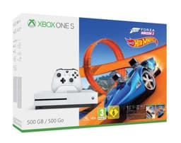 Pack Console Microsoft Xbox One S 500 Go + Forza Horizon 3 + Hot Wheels