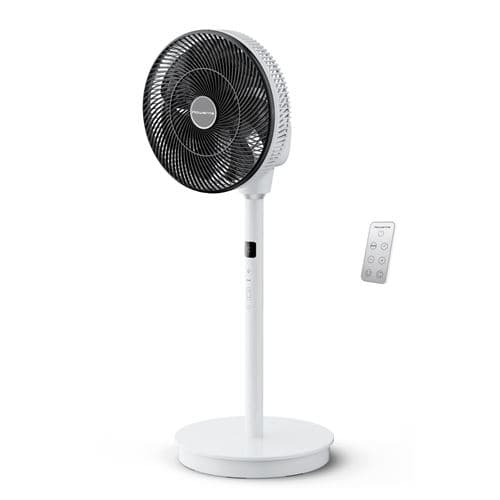 Ventilateur Rowenta Turbo Swift Silence Silencieux QV5040F0 Blanc