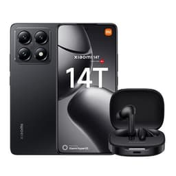 Pack Smartphone Xiaomi 14T 6,67" 5G Double nano SIM 256 Go Noir Titane + Redmi Buds 6