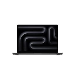 Apple MacBook Pro 14" 1 To SSD 16 Go RAM Puce M4 CPU 10 Cœurs GPU 10 Cœurs Noir sidéral Ecran Nano texturé