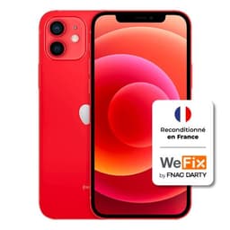 Apple iphone 12 Mini - Grade B - 128GB - Rouge Reconditionné en France par WeFix