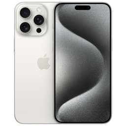 APPLE iPhone 15 Pro Max 6,7" 256 Go Titane Blanc Reconditionné avec Batterie neuve