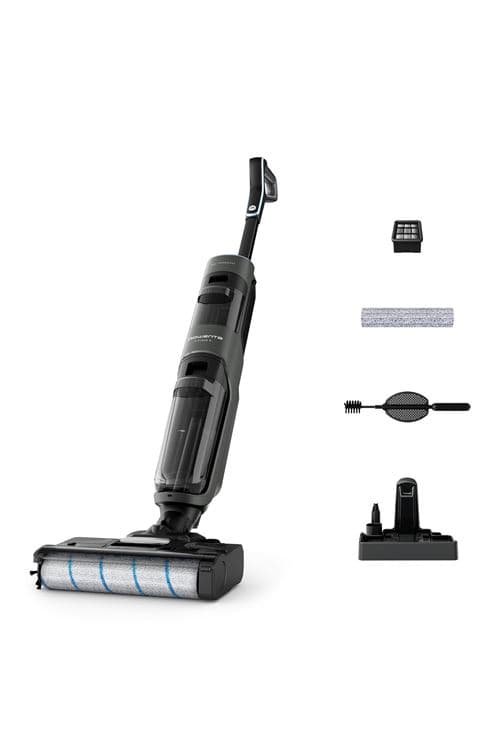 Aspirateur Laveur Rowenta sans fil X-Clean 4 GZ5035WO Noir