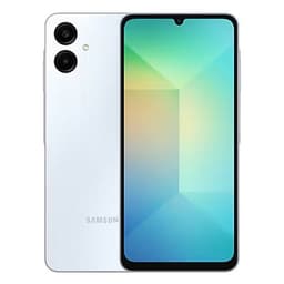 Samsung Galaxy A06 - 4G smartphone - double SIM - RAM 4 Go / Mémoire interne 128 Go - microSD slot - Écran LCD - 6.7" - 1600 x 720 pixels (60 Hz) - 2x caméras arrière 50 MP, 2 MP - front camera 8 MP - bleu clair