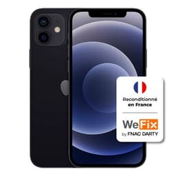 Apple iphone 12 - Grade C - 128GB - Noir Reconditionné en France par WeFix