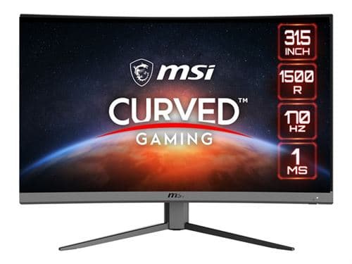 Ecran PC Gaming MSI Optix G32CQ4 E2 31.5" Incurvé WQHD Noir
