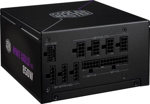 Alimentation PC modulaire Cooler Master MWE V3 850W 80 PLUS Gold noir
