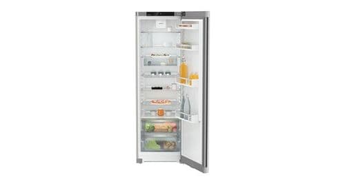 Refrigerateur tout utile BLUPerformance, powerCooling et filtre FreshAir, EasyFresh pour conserver les fruits et legumes jusqu''a 2 fois plus longtemps, 348L, fonctionnement silencieux (36 dB) electronique digitale tactile, SteelFinish,