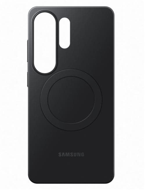 Coque en silicone Slim Magnet Noir pour Samsung Galaxy S26 Ultra