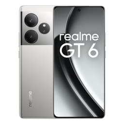 Smartphone Realme GT 6 gris 6.78 RAM 12 Go stockage 256 Go