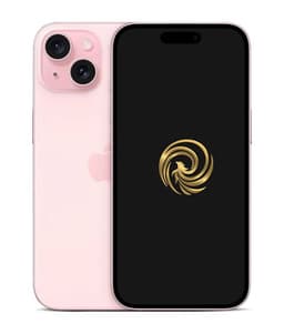 Apple iPhone 15 6,1" 5G e-SIM 128 Go Rose Reconditionné Grade A Reborn