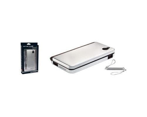 Thrustmaster Metal Case - Étui pour console de jeux - métal, plastique ABS - argent platine - pour Nintendo DSi XL