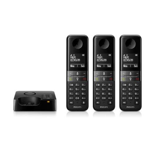 Philips D4553B Trio Noir