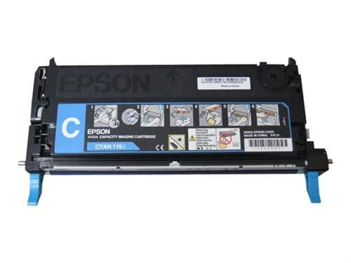 Epson 1160 - Haute capacité - cyan - original - cartouche de toner - pour AcuLaser C2800DN, C2800DTN, C2800N