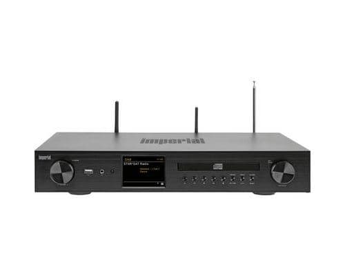 Imperial DABMAN i550CD Récepteur stéréo réseau 2x42 W noir Bluetooth®, DAB+, radio Internet, USB, WiFi