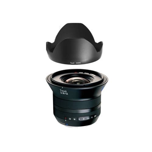 Objectif Touit T* 12mm f/2,8 compatible avec FUJI X + paresoleil