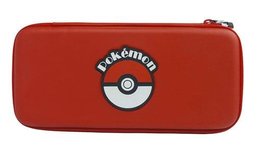Sacoche rigide Hori Pokémon Poké Ball Rouge pour Nintendo Switch