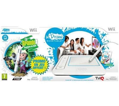 Thq - Tablette Udraw + Udraw Studio + La Grande Aventure De Dood [Wii]