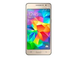 Samsung Galaxy Grand Prime - 4G smartphone - RAM 1 Go / Mémoire interne 8 Go - microSD slot - Écran LCD - 5" - 960 x 540 pixels - rear camera 8 MP - front camera 5 MP - or