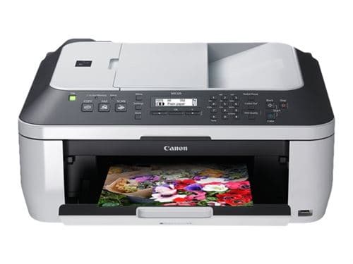 Canon PIXMA MX320 - Imprimante multifonctions - couleur - jet d'encre - A4 (210 x 297 mm), Legal (216 x 356 mm) (original) - Legal (support) - jusqu'à 7.5 ipm (impression) - 100 feuilles - 33.6 Kbits/s - USB 2.0, hôte USB