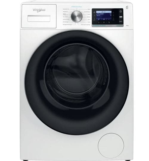 Whirlpool W6 W945WB FR - Machine à laver - largeur : 59.9 cm - profondeur : 64.3 cm - hauteur : 84.5 cm - chargement frontal - 64 litres - 9 kg - 1351 tours/min - blanc