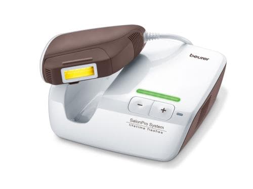 Épilateur IPL Beurer 10000+ SalonPro System Blanc et Marron