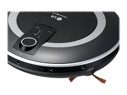 LG Hom-Bot VR1012BS - Aspirateur - robot - sans sac - noir carbone