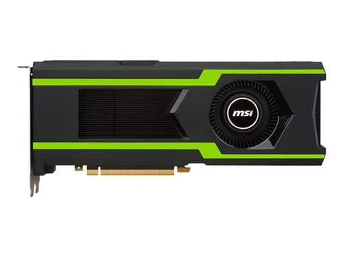 MSI GTX 1080 Ti AERO 11G OC carte graphique - GF GTX 1080 Ti - 11 Go